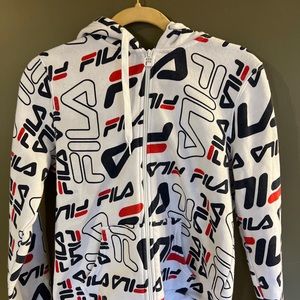 Vintage fila hoodie.